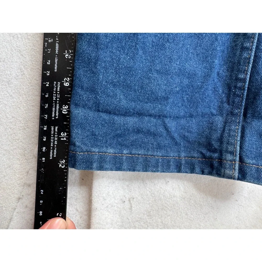 Wrangler Cowboy Cut Slim Fit Jeans 936PWD Blue Denim 31x34 Mens High Rise